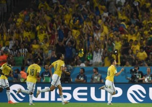 Colombia hace historia y ahora se enfrentará en cuartos contra Brasil (Fotos)