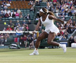 Serena Williams se despide de Wimbledon (Fotos)