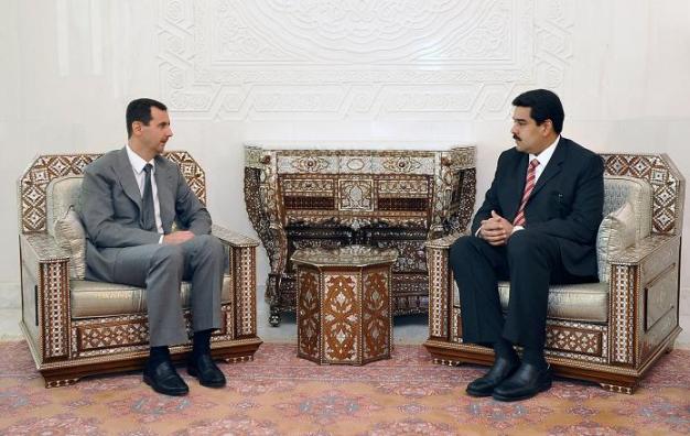 Al Assad y Maduro