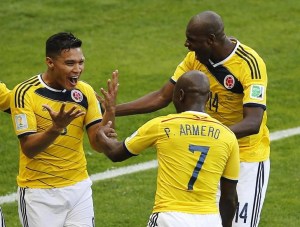 Las mejores imágenes del encuentro Colombia vs Grecia