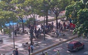 PNB disuelve manifestación en Altamira #2Jun (Fotos)