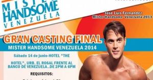Míster Handsome Venezuela llega a su gran casting final