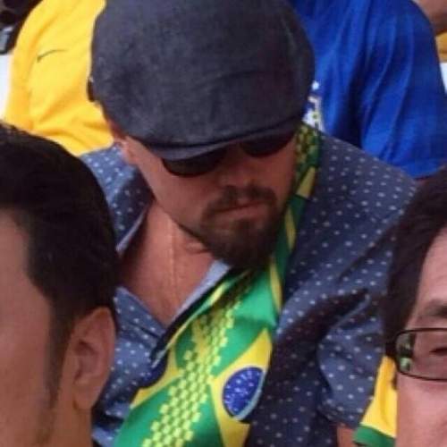 Este actor de Hollywood estuvo de incógnito en el juego Brasil-Croacia