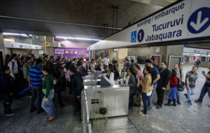 Trabajadores del Metro de Sao Paulo suspenden huelga