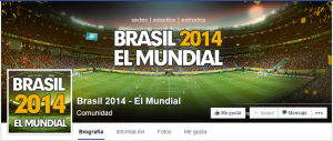 Mundial Brasil 2014 bate récord en Facebook