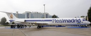 El avión desaparecido fue el avión del Real Madrid