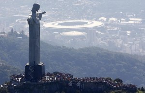 El Cristo Redentor renace a dos días de la final del Mundial