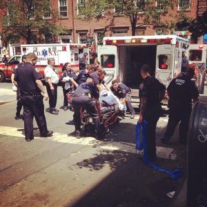 Tiroteo en centro de Manhattan dejó tres policías heridos y un ciudadano muerto