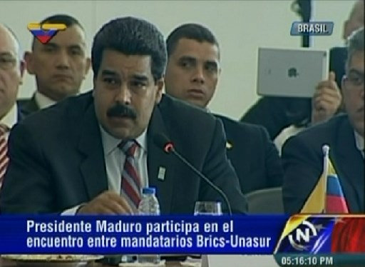 Maduro propuso alianza entre Banco del Sur y el Banco de los Brics (Video)