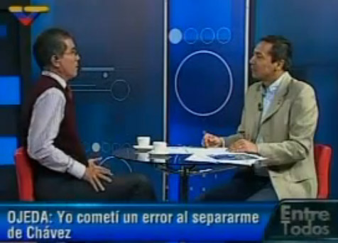 William Ojeda: Cometí un error al separarme de Chávez (Video)