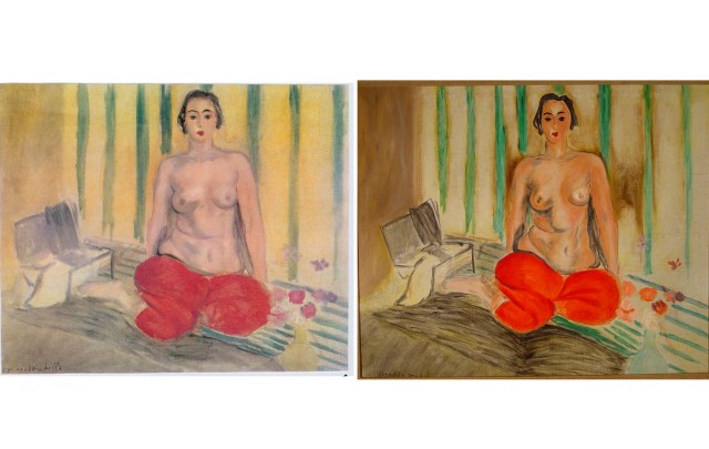 Odalisque In Pants