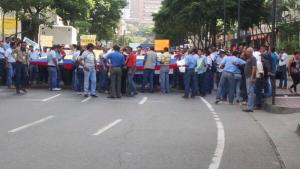 Trabajadores de Corpoelec protestan en Caracas (Fotos)