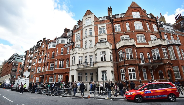 Assange, tres años en la embajada de Ecuador en Londres a la espera de su extradición a Suecia