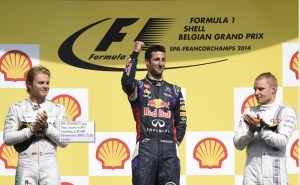 Daniel Ricciardo gana el GP de Bélgica de Fórmula 1