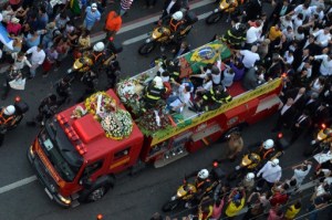 Más de 160.000 personas dieron el último adiós al canditado brasileño (Fotos)