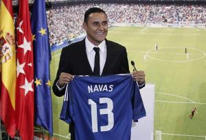 Fotos: Así fue la presentación de Keylor Navas con el Real Madrid