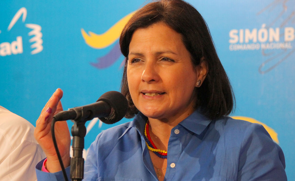 Liliana Hernández: La MUD debe convertirse en la alternativa para resolver los problemas
