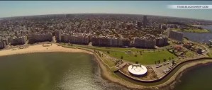 Montevideo vista desde un drone (espectacular video)