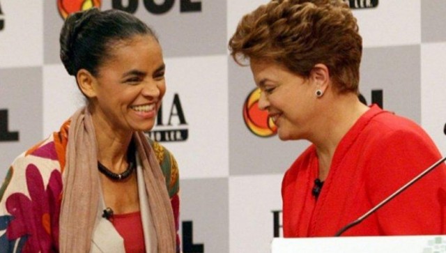 Marina y Dilma en cerrada competencia electoral