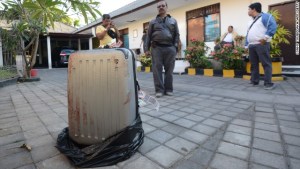 Encuentran el cuerpo de una mujer estadounidense dentro de una maleta en Bali