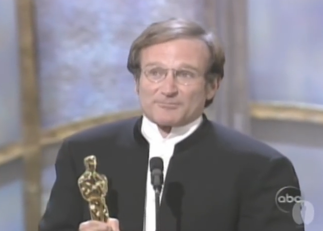 Así recibió Robin Williams su único Oscar (Video)