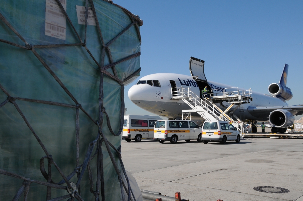 Lufthansa transportó 45 nuevas toneladas de medicamentos a Venezuela