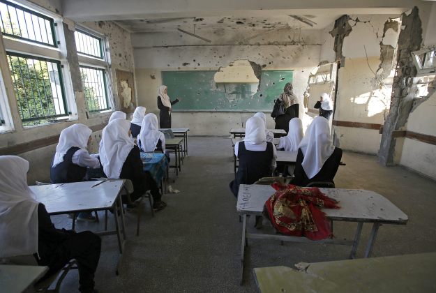 New school year starts late in Gaza