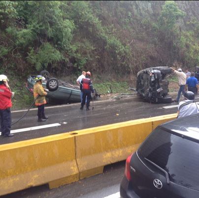 Accidente en la Panamericana paraliza el tránsito