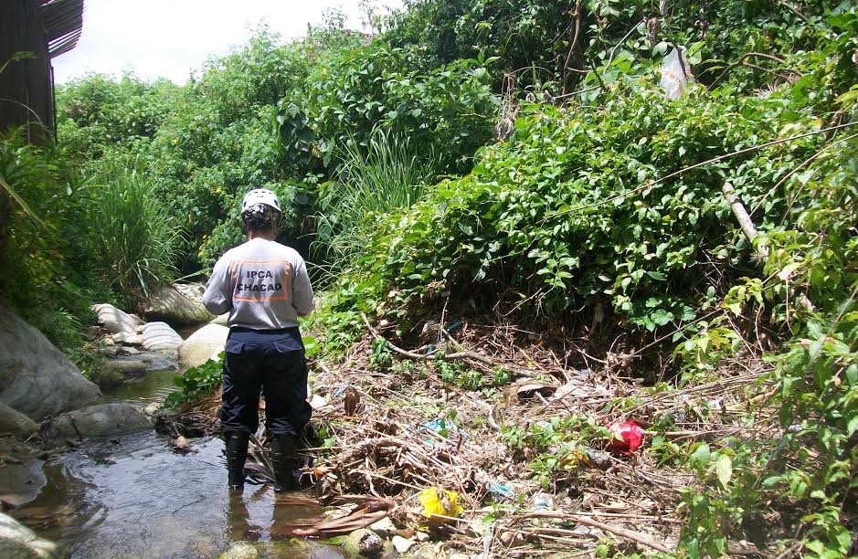 Protección Civil y Ambiente Chacao continúa  inspección de quebradas (Fotos)