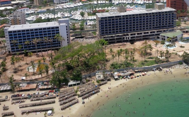 Vista aérea de la ranchificación del Hotel Macuto Sheraton (foto)