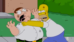 Los mejores momentos del “crossover” entre Los Simpsons y Padre de Familia