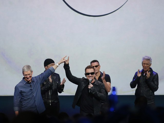 U2 cerró el evento de Apple y ya te puedes bajar su nuevo disco “Songs of Innocence”