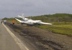Aeronave con nueve personas a bordo presentó problemas con tren de aterrizaje en Los Roques