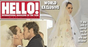 El álbum de fotos de la boda de Angelina Jolie y Brad Pitt