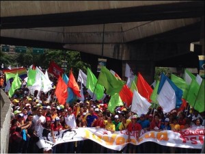 No es una manifestación… es una caminata en honor a Allende (Fotos)