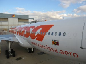 Aviones de Conviasa reciben mantenimiento en EEUU
