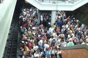Fuerte retraso en la línea 1 del Metro de Caracas