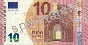 El nuevo billete de 10 euros entra en circulación este martes (Video)