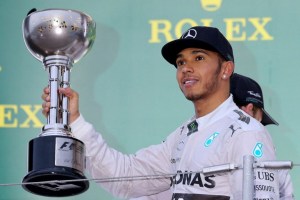 Hamilton ganó el Gran Premio de Japón