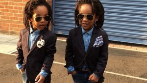 Los gemelos “Lenny Kravitz” ya son furor en Instagram