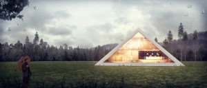 No hace falta ser egipcio para vivir en esta asombrosa casa triangular