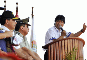 Evo Morales, el indígena pastor de llamas, busca su tercer mandato