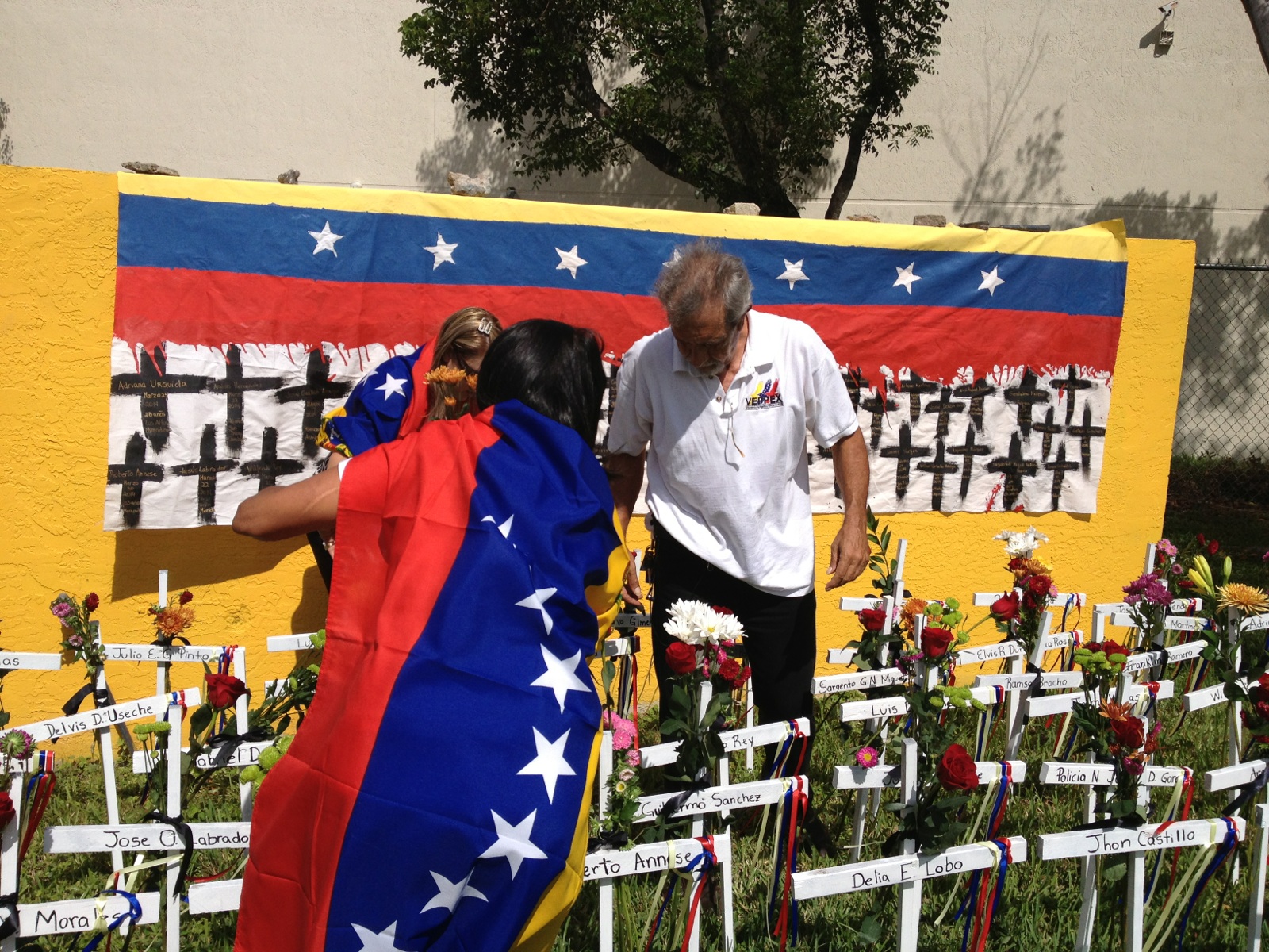 Venezolanos en Miami recuerdan a los caídos en las protestas contra Maduro (Fotos)
