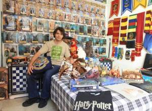 Un mexicano es el dueño de la mayor colección de Harry Potter