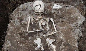 Hallan la tumba de un nuevo “vampiro” en un yacimiento medieval