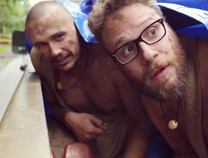 Los extraños pero divertidos desnudos de James Franco y Seth Rogen (Fotos)