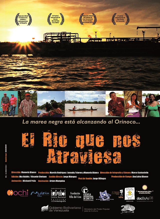 Cineasta venezolana denuncia ecocidio del río Orinoco en su documental