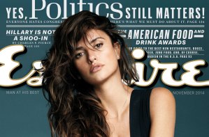 Penélope Cruz es la mujer más sexy, según Esquire (Foto)