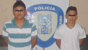 Polimaracaibo captura a dos delincuentes implicados en robo y secuestro express