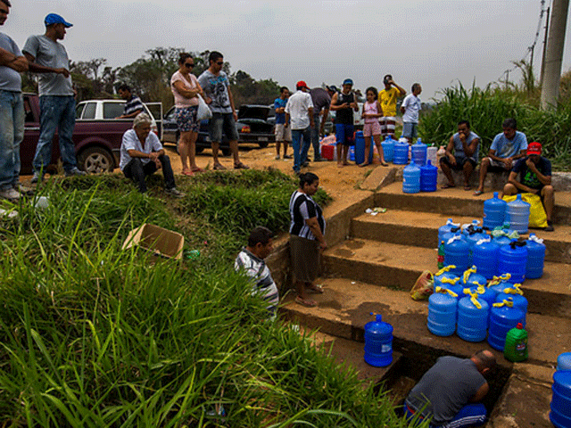 Sao Paulo admite problemas de abastecimiento de agua por grave sequía